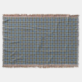 Clan Thompson Light Blue Scottish Tartan Decke