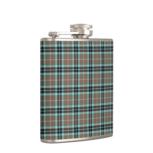 Clan Thompson Scottish Hunting Tartan Flachmann (Rechts)