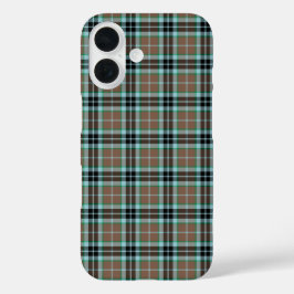 Clan Thompson Scottish Hunting Tartan Tan Kariert iPhone 16 Hülle