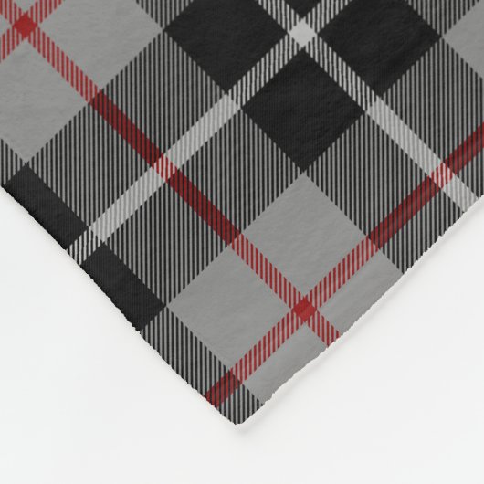 Clan Thompson Tartan Kariert Fleecedecke (Ecke)