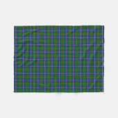 Clan Turnbull Jagd Tartan Kariert Fleecedecke (Vorderseite (Horizontal))