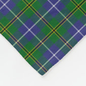 Clan Turnbull Jagd Tartan Kariert Fleecedecke (Ecke)