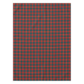 Clan Turnbull Red and Green Kariert Scottish Tarta Tischdecke (Vorderseite)
