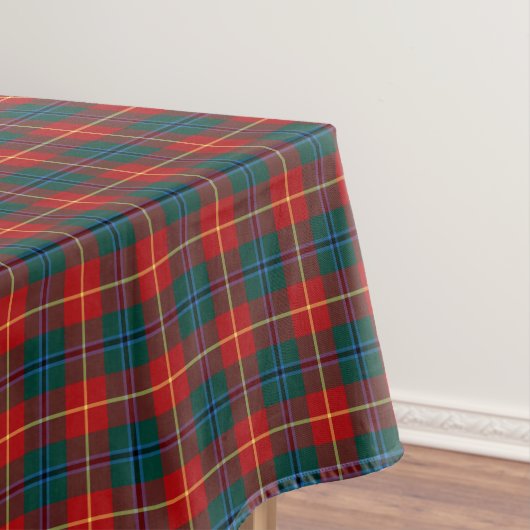 Clan Turnbull Red and Green Kariert Scottish Tarta Tischdecke (Beispiel)