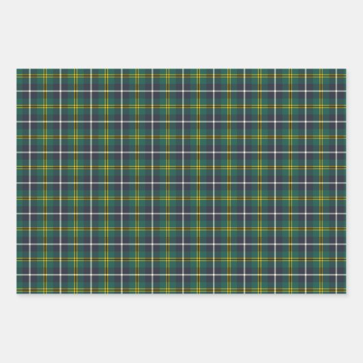 Clan Turnbull Tartan Variationen Geschenkpapier Set (Vorderseite 2)