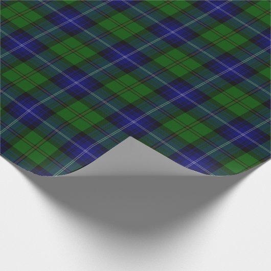 Clan Urqhart Tartan Geschenkpapier (Ecke)