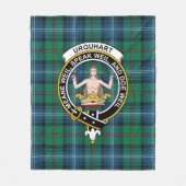 Clan Urquhart Ancient Tartan Kariert Fleecedecke (Vorderseite)