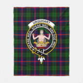 Clan Urquhart Modern Tartan Kariert Fleecedecke (Vorderseite)