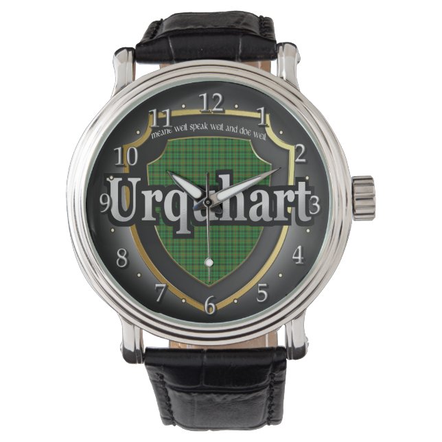 Clan Urquhart Scotland Celebration Watch Armbanduhr (Vorderseite)