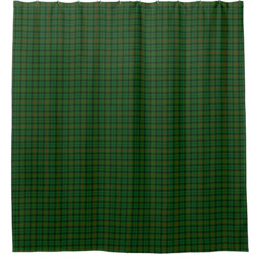 Clan Urquhart Scottish Tartan Shower Curtin Duschvorhang (Vorderseite)