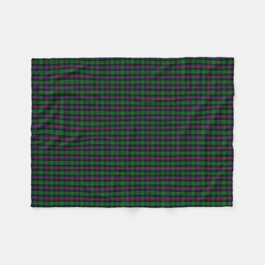 Clan Urquhart Tartan Fleecedecke (Vorderseite (Horizontal))