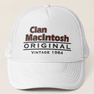 Clan Vintager Macintosh fertigen Ihr Birthyear Truckerkappe