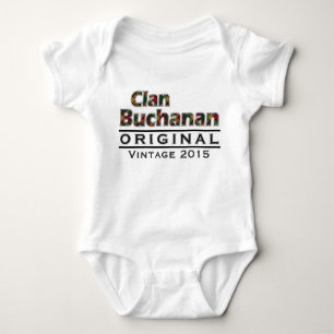 Clan Vintages Buchanan fertigen Ihr Birthyear Baby Strampler