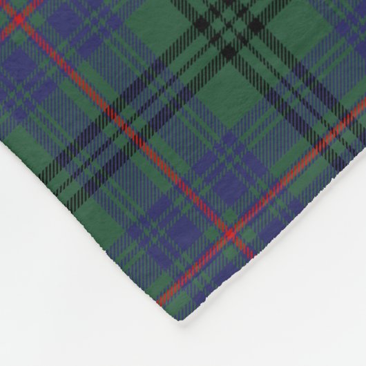 Clan Walker Tartan Kariert Fleecedecke (Ecke)