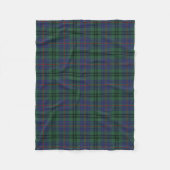 Clan Walker Tartan Kariert Fleecedecke (Vorderseite)