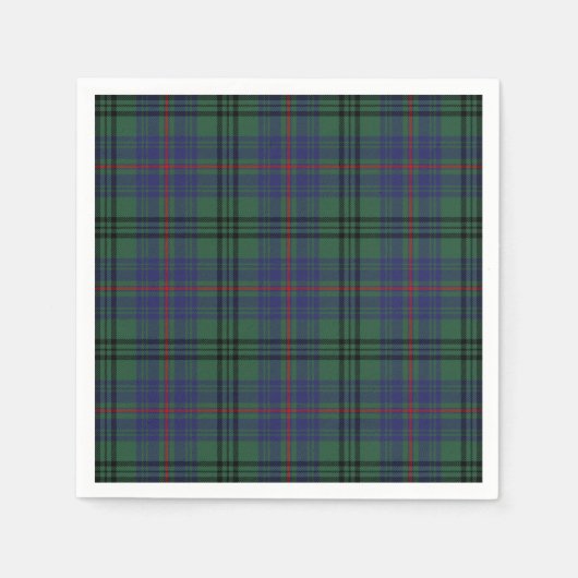 Clan Walker Tartan Serviette (Vorderseite)