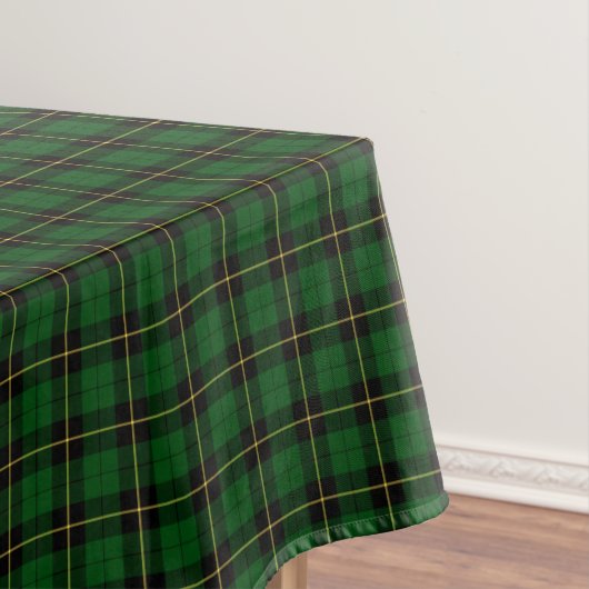 Clan Wallace Green und Black Jagd Tartan Tischdecke (Beispiel)