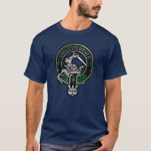 Clan Wallace Jagd Tartan Wappen T - Shirt (Vorderseite)