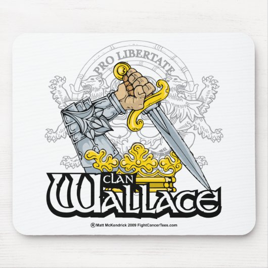 Clan Wallace Mousepad (Vorne)