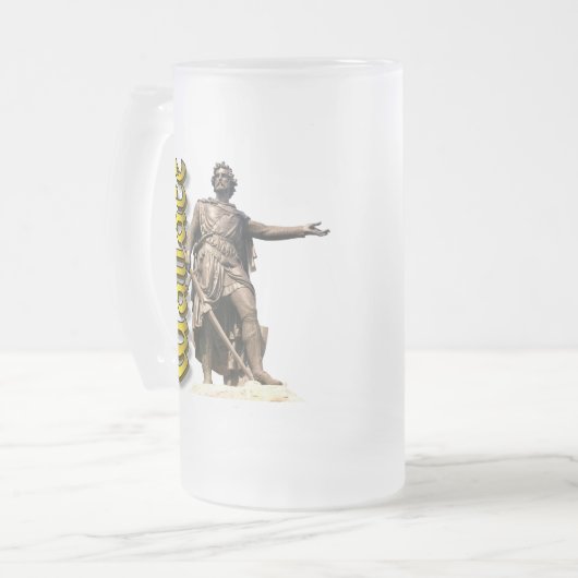 Clan Wallace Old Scotland Mattglas Bierglas (Vorderseite Links)