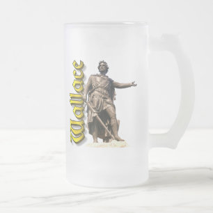 Clan Wallace Old Scotland Mattglas Bierglas