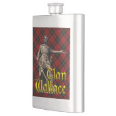 Clan Wallace Scottish Freedom Flachmann (Links)