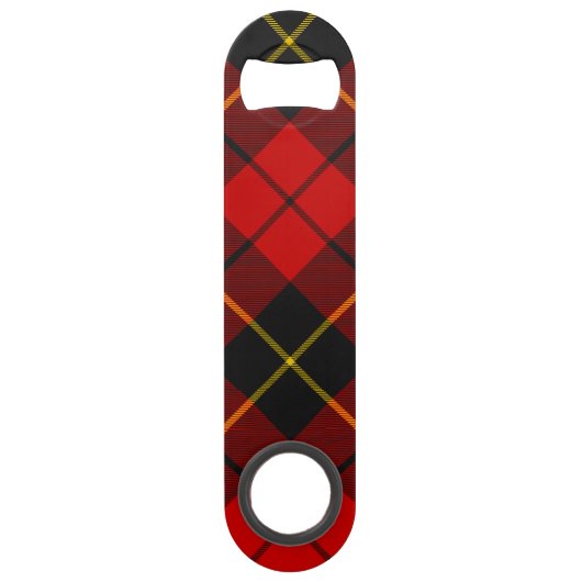Clan Wallace Tartan Bar Key (Rückseite)