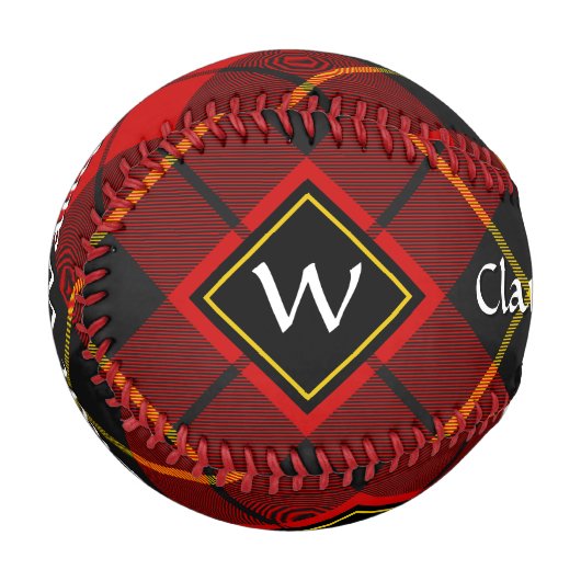Clan Wallace Tartan Baseball (Vorderseite Links)