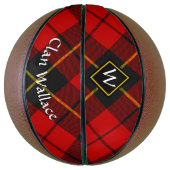 Clan Wallace Tartan Basketball (Vertikal)