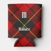 Clan Wallace Tartan Can Cooler Dosenkühler (Vorderseite)