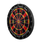 Clan Wallace Tartan Dart Board Dartscheibe (Vorderseite rechts)