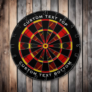 Clan Wallace Tartan Dart Board Dartscheibe