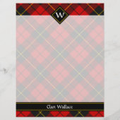 Clan Wallace Tartan Flyer (Hinten)