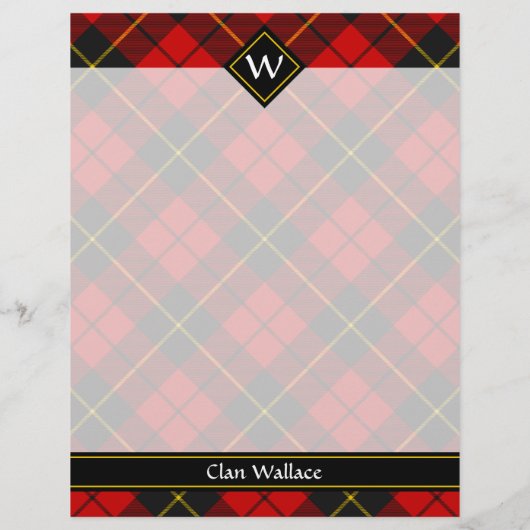 Clan Wallace Tartan Flyer (Hinten)