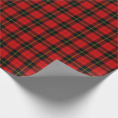 Clan Wallace Tartan Geschenkpapier (Ecke)