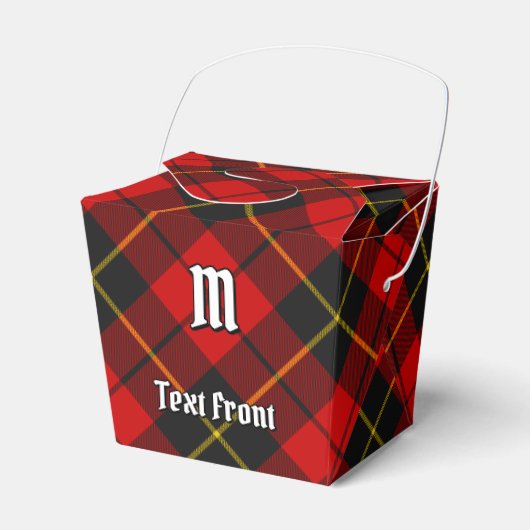 Clan Wallace Tartan Gevor Box Geschenkschachtel (Vorderseite)