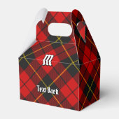 Clan Wallace Tartan Gevor Box Geschenkschachtel (Rückseite)