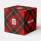 Clan Wallace Tartan Gevor Box Geschenkschachtel (Rückseite)