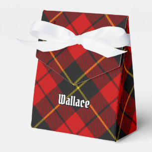Clan Wallace Tartan Gevor Box Geschenkschachtel