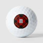 Clan Wallace Tartan Golf Balls Golfball (Vorderseite)
