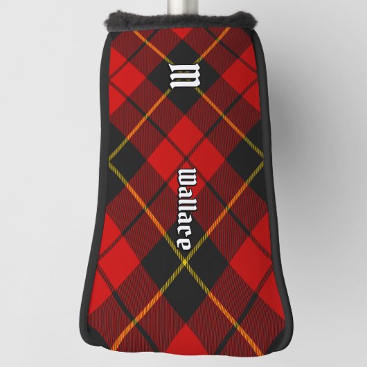 Clan Wallace Tartan Golf Head Cover Golf Headcover (Rotieren 90)
