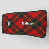 Clan Wallace Tartan Golf Head Cover Golf Headcover (Vorderseite)
