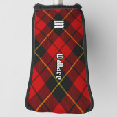 Clan Wallace Tartan Golf Head Cover Headcover (Rotieren 90)