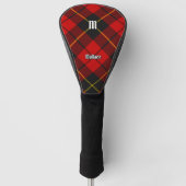 Clan Wallace Tartan Golf Head Cover Headcover (Vorderseite)