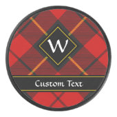 Clan Wallace Tartan Hockey Puck (Vorderseite)