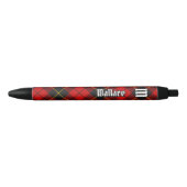 Clan Wallace Tartan Ink Pen Kugelschreiber (Vorderseite)