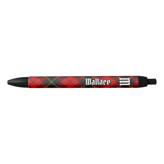 Clan Wallace Tartan Ink Pen Kugelschreiber (Vorderseite)