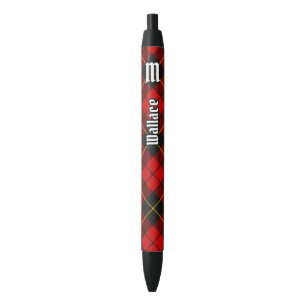Clan Wallace Tartan Ink Pen Kugelschreiber