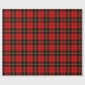 Clan Wallace Tartan Kariert Geschenkpapier (Flach)