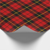 Clan Wallace Tartan Kariert Geschenkpapier (Ecke)